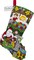 Bucilla Felt Stocking Applique Kit 18" Long-Night Before Christmas